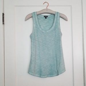 Express sleeveless teal tank-top